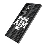 Texas A&M University Aggies Text Backdrop MagSafe Compatible Phone Case for Samsung Galaxy