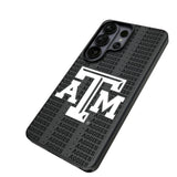 Texas A&M University Aggies Text Backdrop MagSafe Compatible Phone Case for Samsung Galaxy