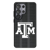 Texas A&M University Aggies Text Backdrop MagSafe Compatible Phone Case for Samsung Galaxy