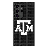 Texas A&M University Aggies Text Backdrop MagSafe Compatible Phone Case for Samsung Galaxy