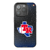 Texas Rangers 1981-1983 - Cooperstown Collection Linen Black Bling Phone Case for Apple iPhone