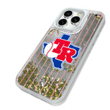 Texas Rangers 1981-1983 - Cooperstown Collection Pinstripe Glitter Phone Case for Apple iPhone
