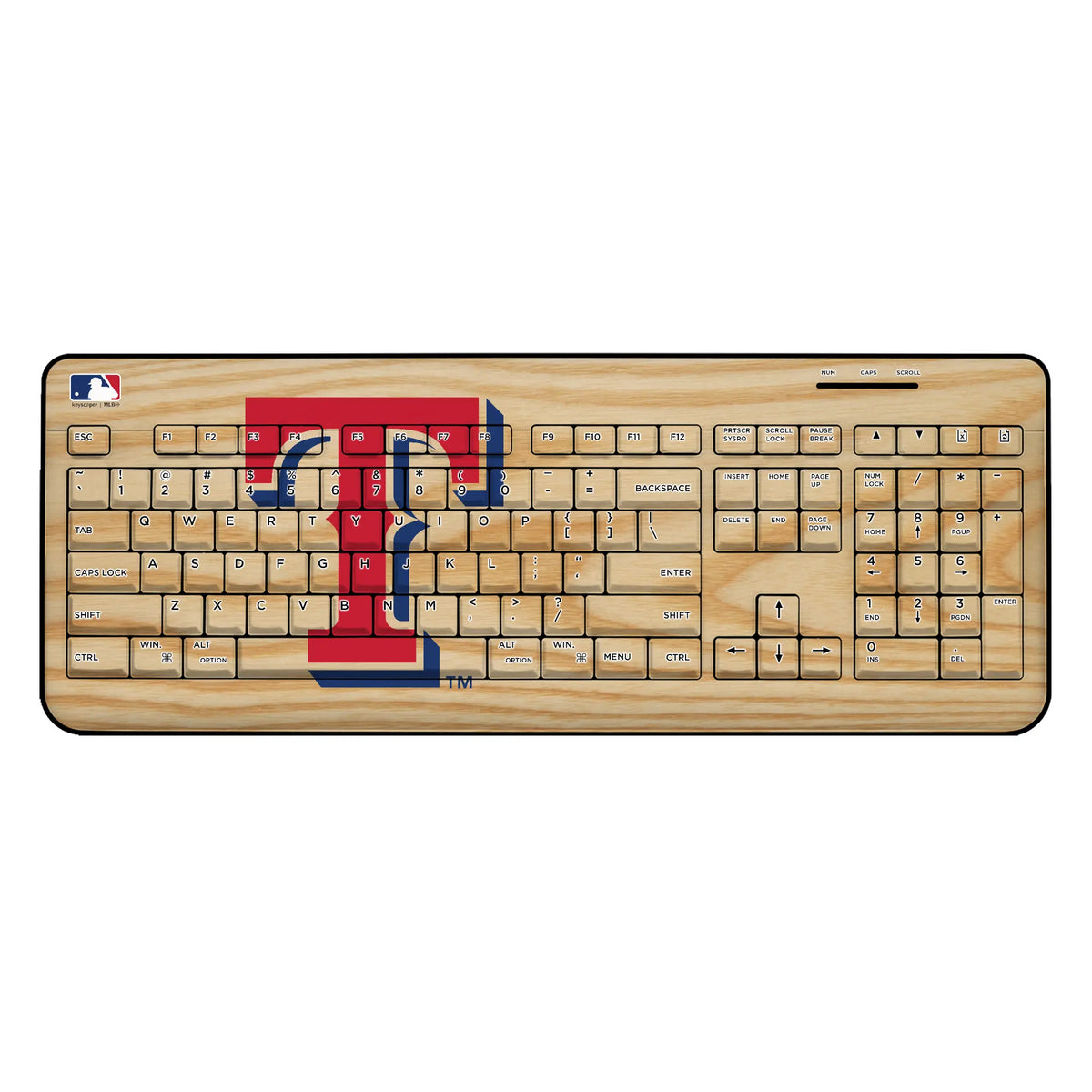 Texas Rangers Baseball Bat Wireless USB Keyboard – SOK Sports
