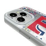 Texas Rangers Confetti Glitter Phone Case for Apple iPhone