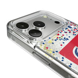Texas Rangers Confetti Glitter Phone Case for Apple iPhone