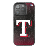 Texas Rangers Linen Black Bling Phone Case for Apple iPhone