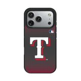 Texas Rangers Linen Bump Phone Case for Apple iPhone