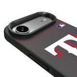 Texas Rangers Linen Bump Phone Case for Apple iPhone
