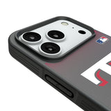 Texas Rangers Linen Bump Phone Case for Apple iPhone