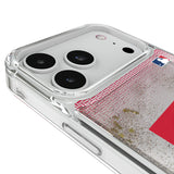 Texas Rangers Linen Glitter Phone Case for Apple iPhone