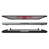 Texas Rangers Linen Laptop Case for Apple MacBook