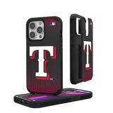 Texas Rangers Linen Rugged Phone Case for Apple iPhone