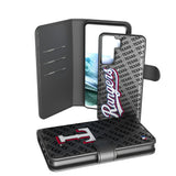 Texas Rangers Monocolor Tilt Wallet Phone Case for Samsung Galaxy