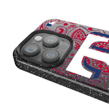 Texas Rangers Paisley Black Bling Phone Case for Apple iPhone