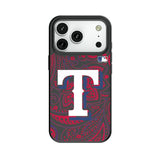 Texas Rangers Paisley MagSafe Compatible Phone Case for Apple iPhone
