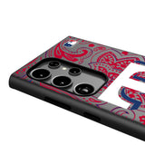 Texas Rangers Paisley MagSafe Compatible Phone Case for Samsung Galaxy