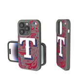 Texas Rangers Paisley Soft Touch Phone Case for Apple iPhone