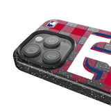 Texas Rangers Plaid Black Bling Phone Case for Apple iPhone