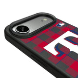 Texas Rangers Plaid MagSafe Compatible Phone Case for Apple iPhone