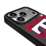 Texas Rangers Plaid MagSafe Compatible Phone Case for Apple iPhone