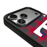 Texas Rangers Plaid MagSafe Compatible Phone Case for Apple iPhone