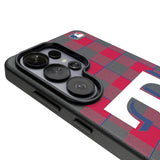 Texas Rangers Plaid MagSafe Compatible Phone Case for Samsung Galaxy