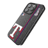 Texas Rangers Sidebar Black Bling Phone Case for Apple iPhone