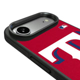 Texas Rangers Solid Bump Phone Case for Apple iPhone
