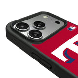 Texas Rangers Solid Bump Phone Case for Apple iPhone