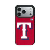 Texas Rangers Solid Bump Phone Case for Apple iPhone