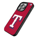Texas Rangers Solid Bump Phone Case for Apple iPhone
