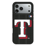 Texas Rangers Text Backdrop Bump Phone Case for Apple iPhone