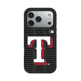 Texas Rangers Text Backdrop Bump Phone Case for Apple iPhone