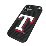 Texas Rangers Text Backdrop Bump Phone Case for Apple iPhone