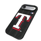 Texas Rangers Text Backdrop Bump Phone Case for Apple iPhone