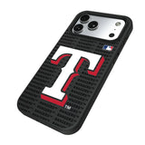 Texas Rangers Text Backdrop Bump Phone Case for Apple iPhone