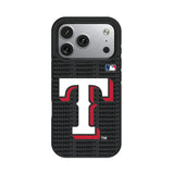 Texas Rangers Text Backdrop Bump Phone Case for Apple iPhone