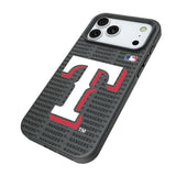 Texas Rangers Text Backdrop Bump Phone Case for Apple iPhone