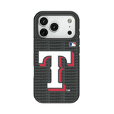 Texas Rangers Text Backdrop Bump Phone Case for Apple iPhone