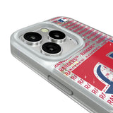 Texas Rangers Text Backdrop Glitter Phone Case for Apple iPhone