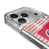 Texas Rangers Text Backdrop Glitter Phone Case for Apple iPhone