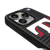 Texas Rangers Text Backdrop MagSafe Compatible Phone Case for Apple iPhone