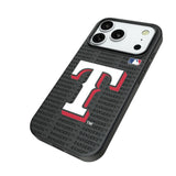 Texas Rangers Text Backdrop MagSafe Compatible Phone Case for Apple iPhone