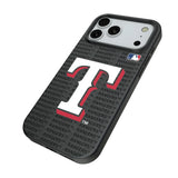 Texas Rangers Text Backdrop MagSafe Compatible Phone Case for Apple iPhone