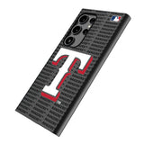 Texas Rangers Text Backdrop MagSafe Compatible Phone Case for Samsung Galaxy