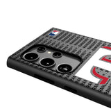 Texas Rangers Text Backdrop MagSafe Compatible Phone Case for Samsung Galaxy