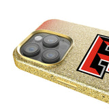 Texas Tech Red Raiders Linen Bling Phone Case for Apple iPhone