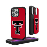 Texas Tech Red Raiders Solid Rugged Phone Case for Apple iPhone