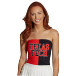 Texas Tech Two Tone Tube Top