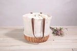 Tennessee Volunteers - Coronado Canvas and Willow Basket Tote